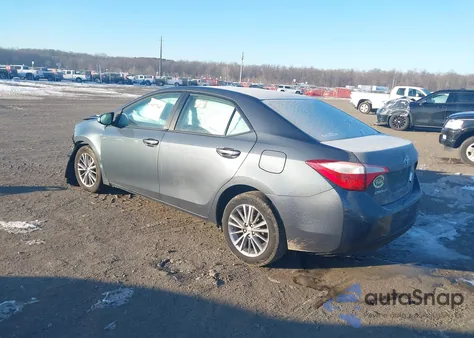 2014 Toyota Corolla Le Plus из США, поврежденный, VIN 2T1BURHE4EC038894